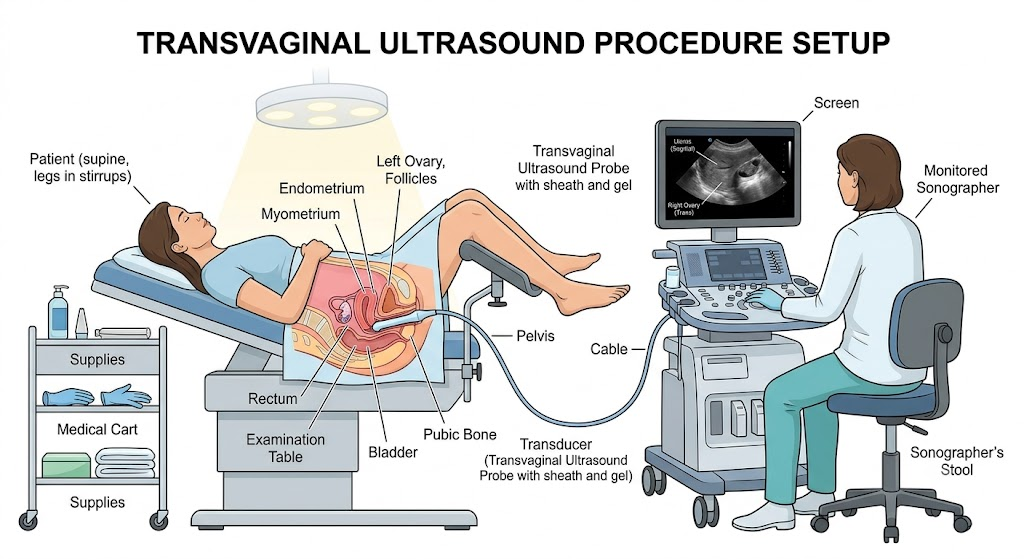 Diagnostic Ultrasound Setup